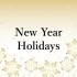 NEW YEAR HOLIDAYS